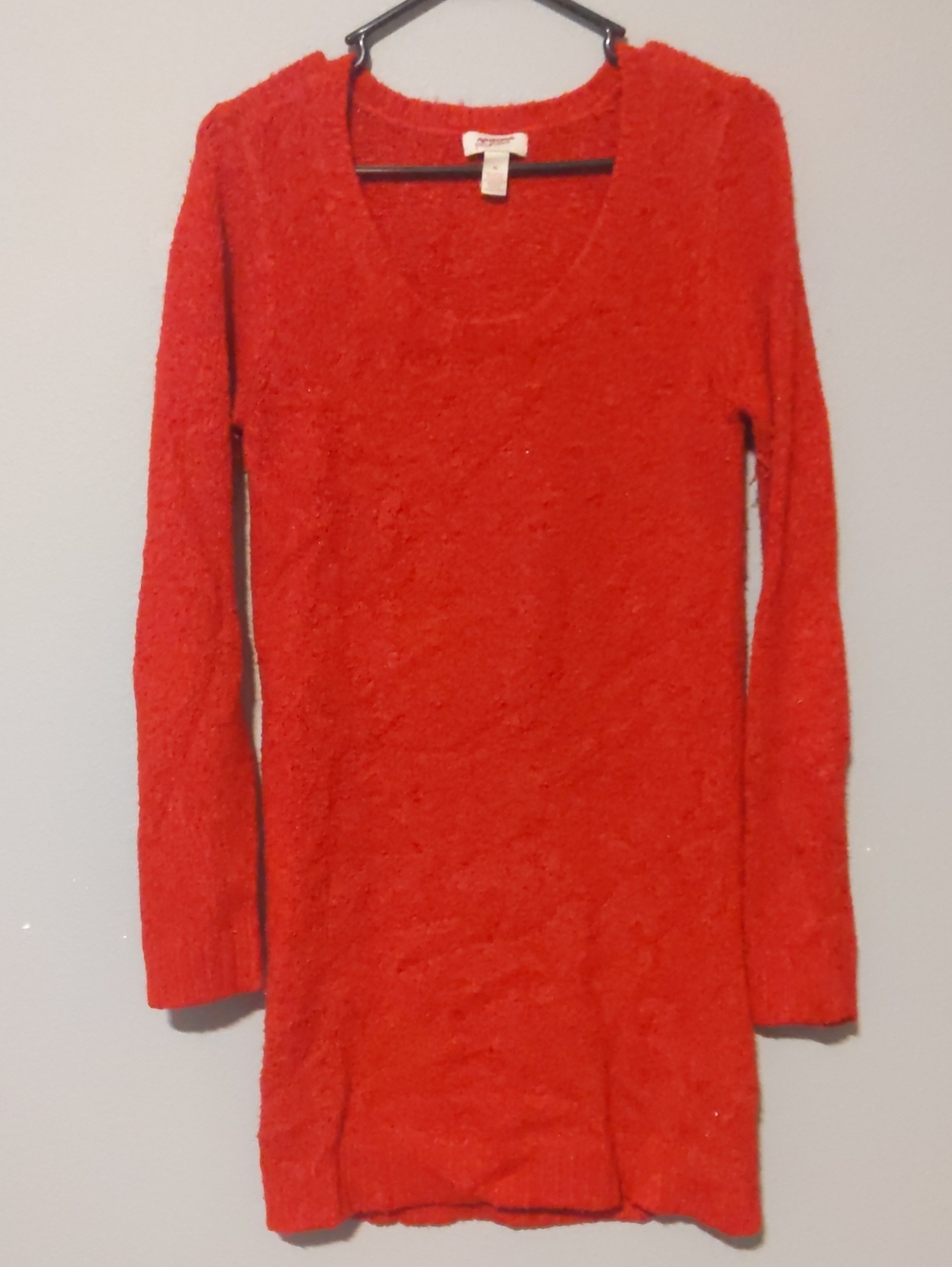 Arizona Jean Company Red Long Sleeve Women's Dress